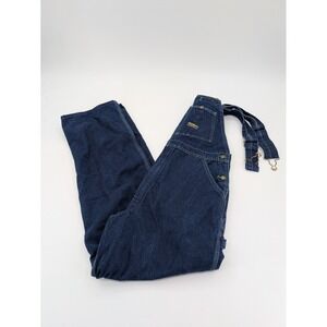 Vintage OshKosh B'Gosh Bib Overalls Mens 36x32 Sanforized USA Vestbak Union Made